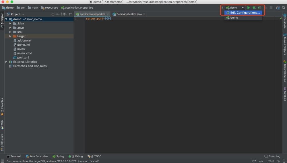 Intellij IDEA实现SpringBoot项目多端口启动的两种方法