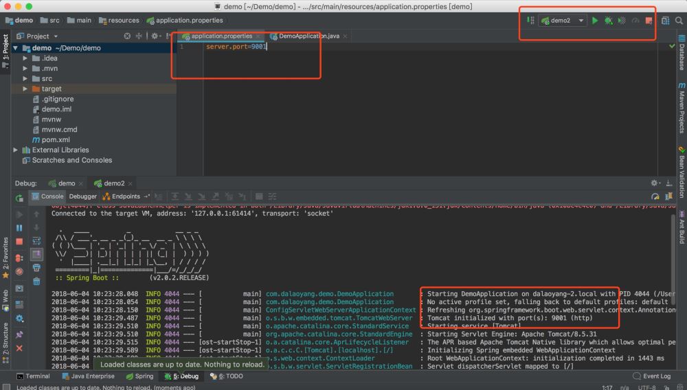 Intellij IDEA实现SpringBoot项目多端口启动的两种方法