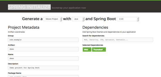 怎么在Spring Boot中创建一个Web应用程序