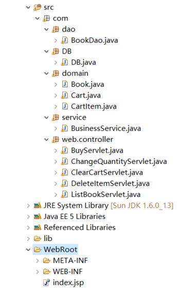 javaweb购物车功能的实现方法