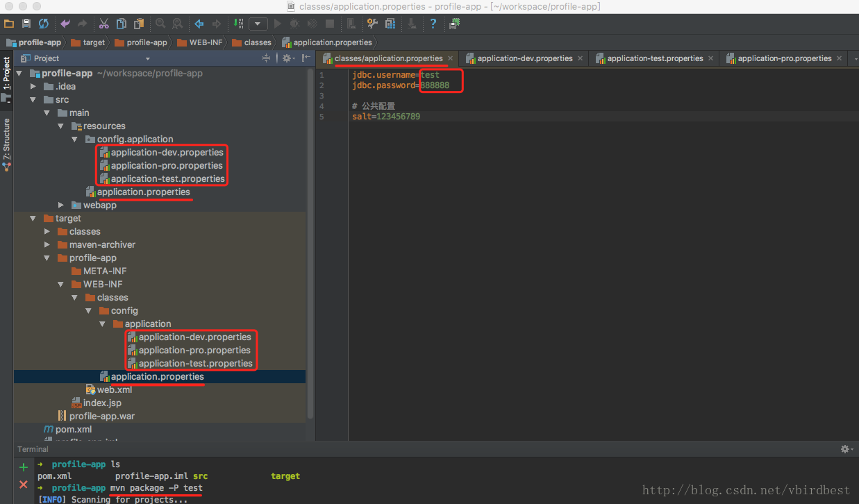 maven profile自动切换环境参数的2种方法详解