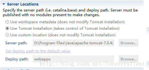 eclipse部署tomcat服務(wù)器無法啟動問題的解決方法