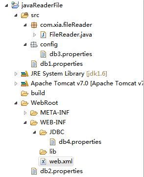 JavaWeb如何读取配置文件
