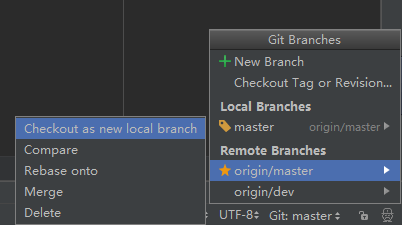 IntelliJ IDEA 中git的使用图文教程