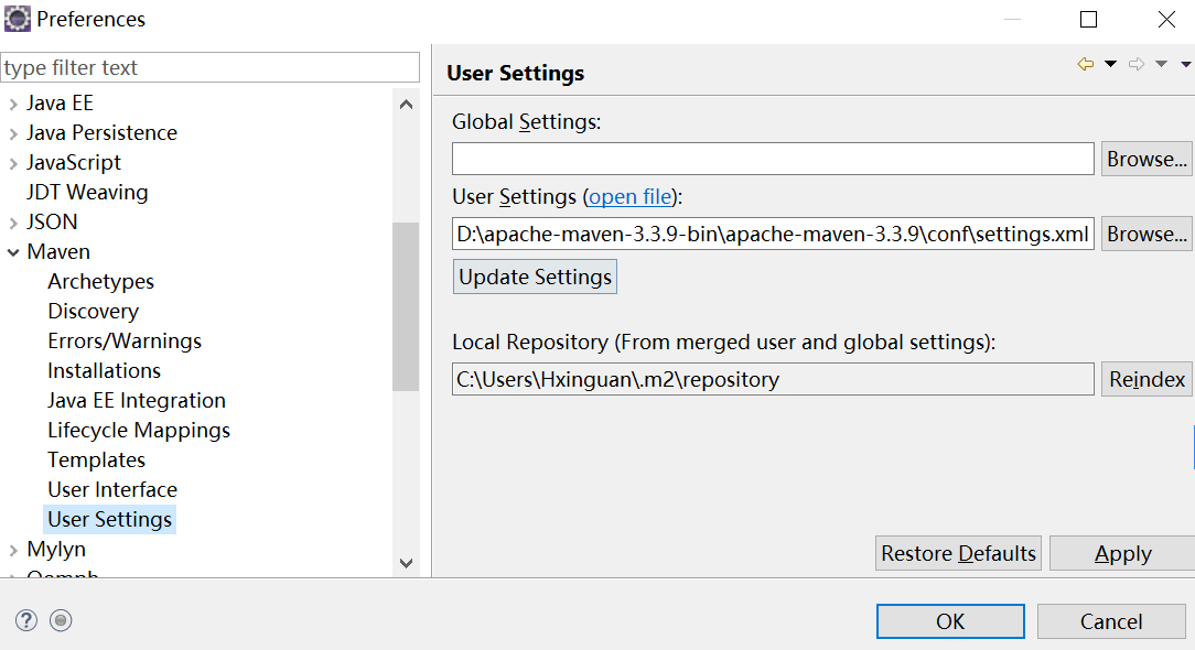 Java如何修改maven的默认jdk版本为1.7