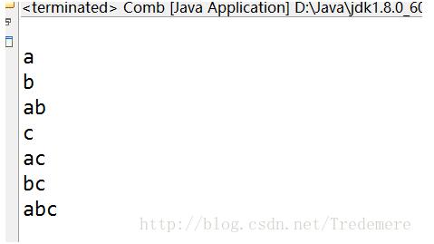 Java怎么实现abc字符串排列组合