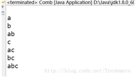 Java怎么實現(xiàn)abc字符串排列組合