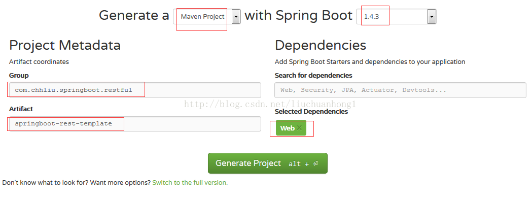 详解SpringBoot通过restTemplate实现消费服务