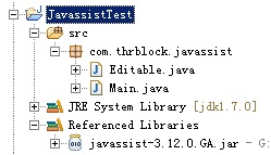 Eclipse下Javassist怎么用