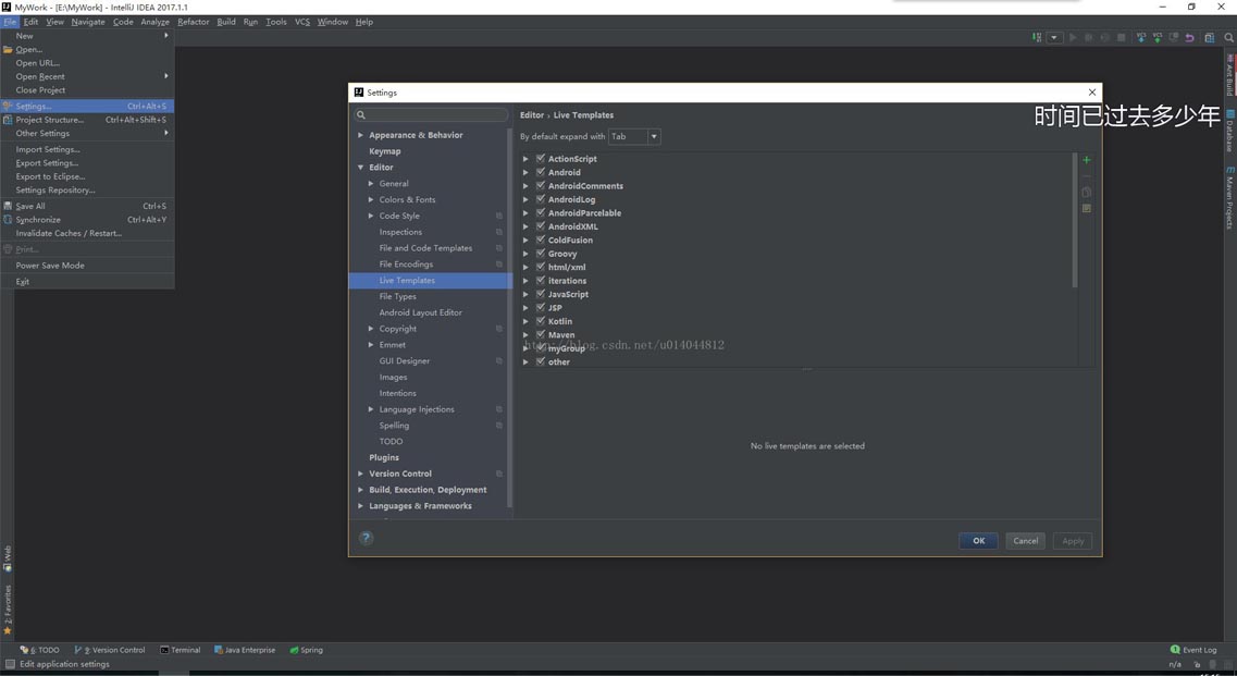 詳解IntelliJ IDEA 自定義方法注解模板