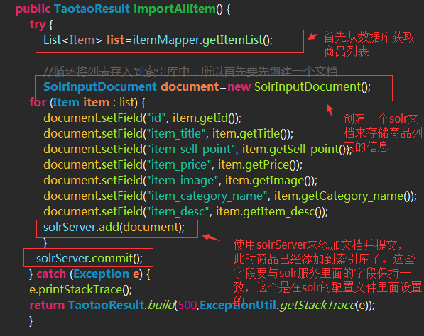 如何使用solr实现商品的搜索功能