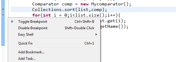 Java Eclipse进行断点调试的方法