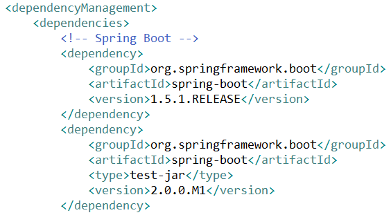 springboot中maven配置依赖的示例分析
