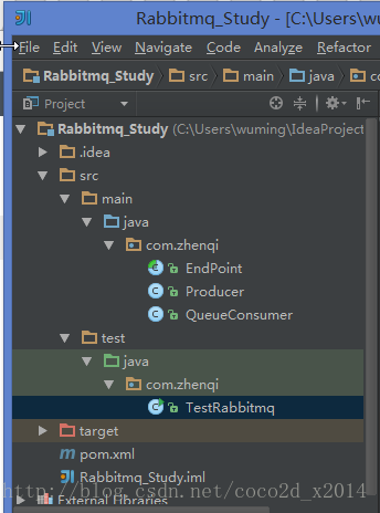 java远程连接调用Rabbitmq的实例代码