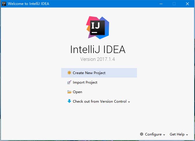 IntelliJ IDEA 2017.1.4 x64配置步骤(介绍)