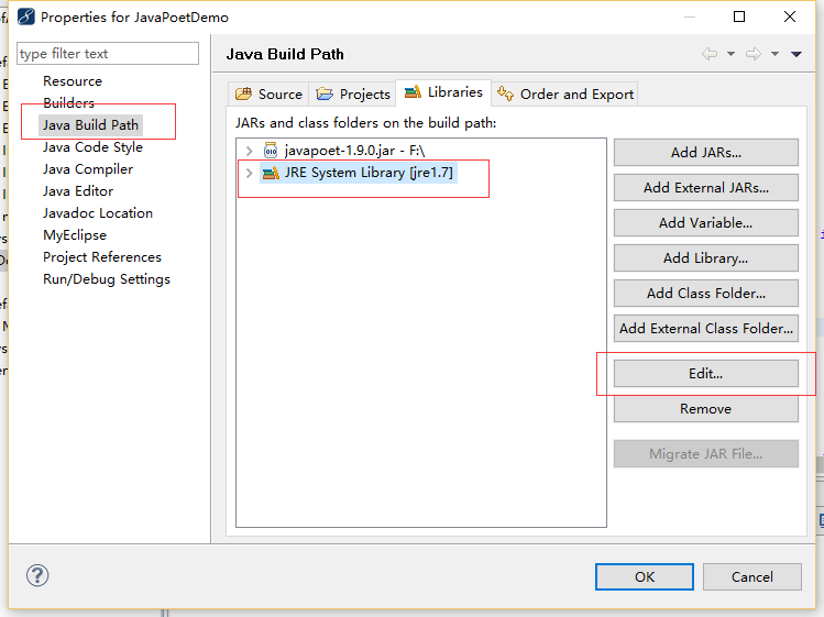 jdk1.7如何在myEclipse環(huán)境中進(jìn)行配置