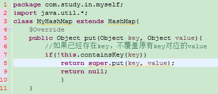 Java Map在put值时value值不被覆盖如何解决