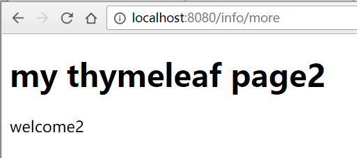 在spring boot项目中如何实现使用thymeleaf实现页面跳转