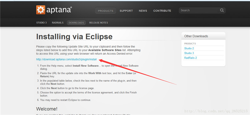 Aptana插件如何安装在Eclipse中
