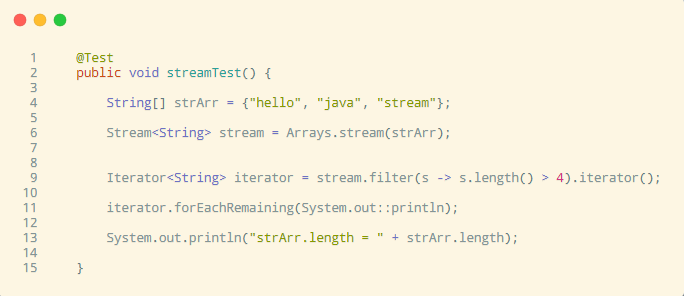 如何使用Java8 Stream API