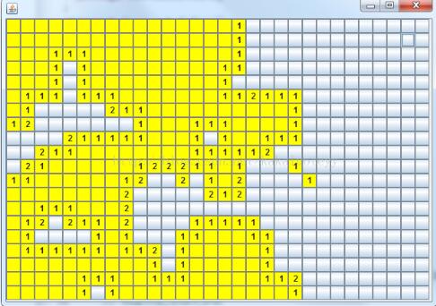 Java语言实现扫雷游戏的方法