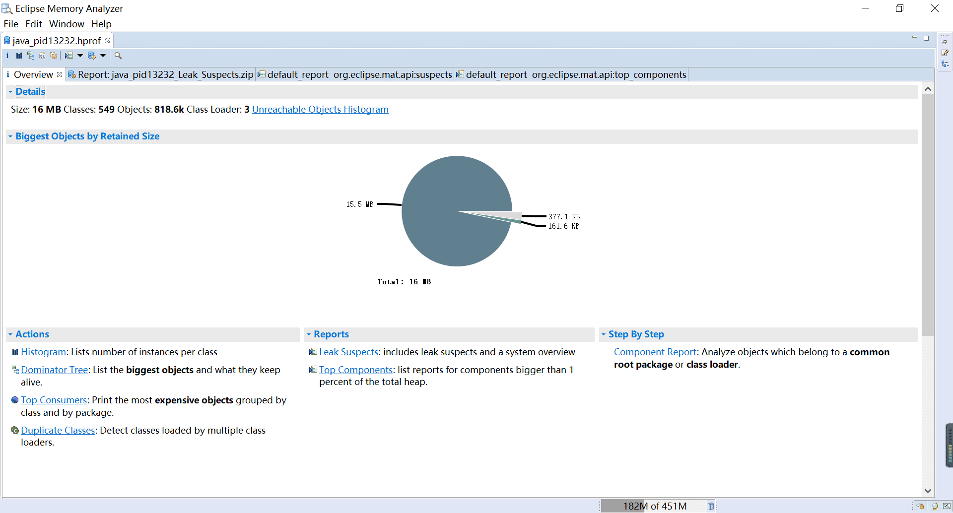 Java内存溢出案例模拟和原理分析过程