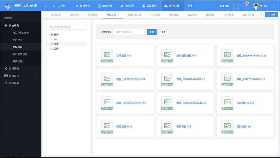 Java基于jeeplus vue實現(xiàn)簡單工作流過程圖解