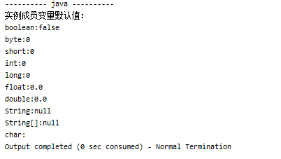 Java成员变量默认值原理的示例分析