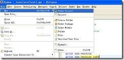 Eclipse配置python开发环境过程图解
