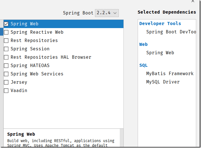 SpringBoot使用Mybatis-Generator配置过程详解