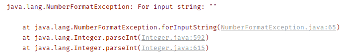 如何解决java中遇到的for input string: "" 报错问题