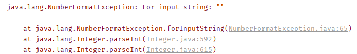 如何解決java中遇到的for input string: "" 報錯問題