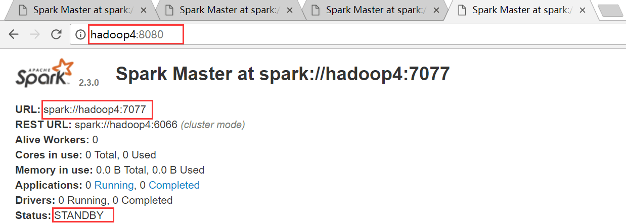 Spark2.3中HA集群的分布式安裝示例