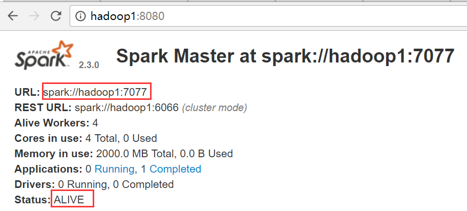 Spark2.3中HA集群的分布式安裝示例