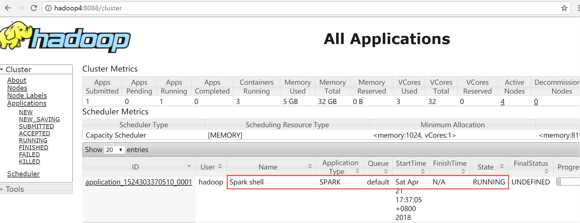 Spark2.3中HA集群的分布式安裝示例