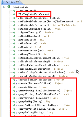 jdbcTemplate使用方法实例解析