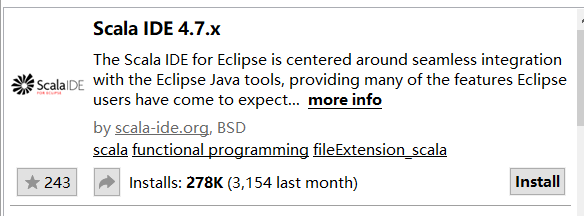 在eclipse中安装Scala环境的步骤详解