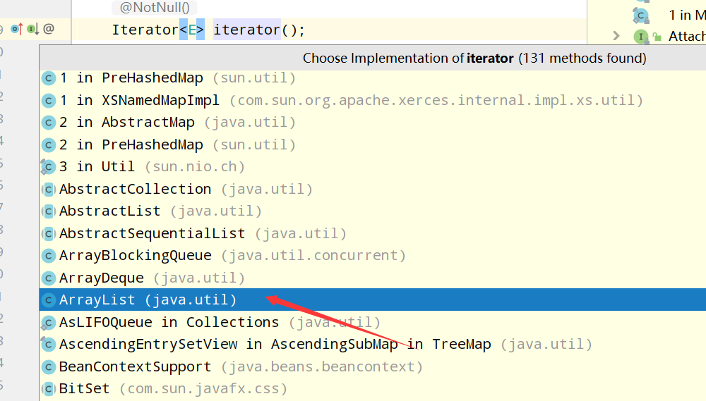 java Iterator迭代器功能的实现方法