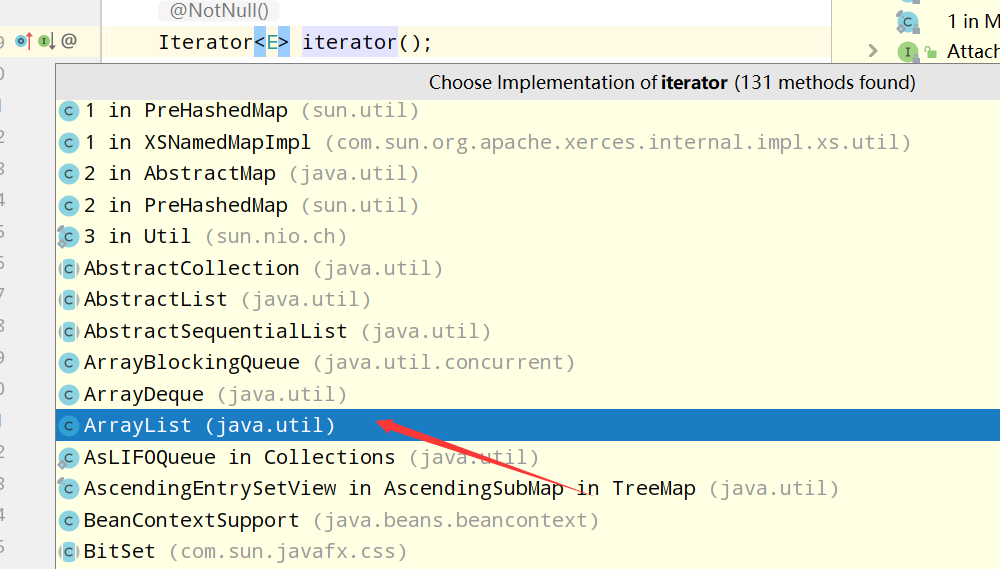 java Iterator迭代器功能的實(shí)現(xiàn)方法