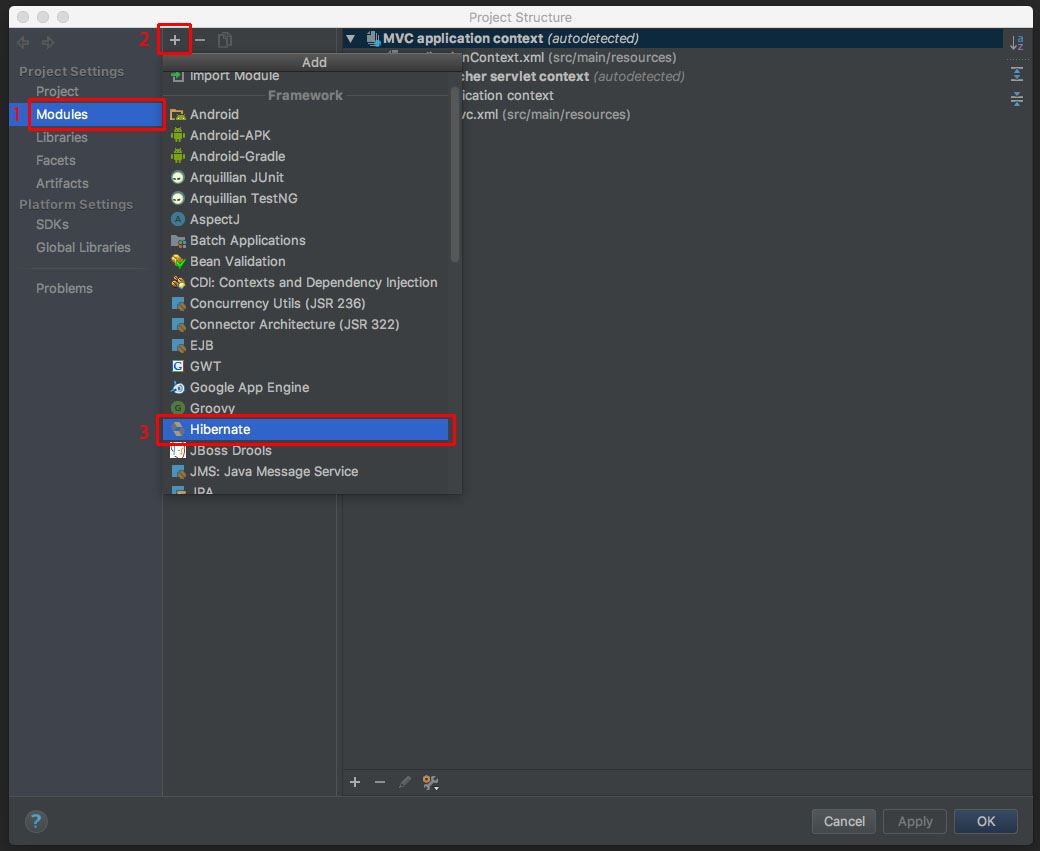 IntelliJ IDEA下自动生成Hibernate映射文件以及实体类