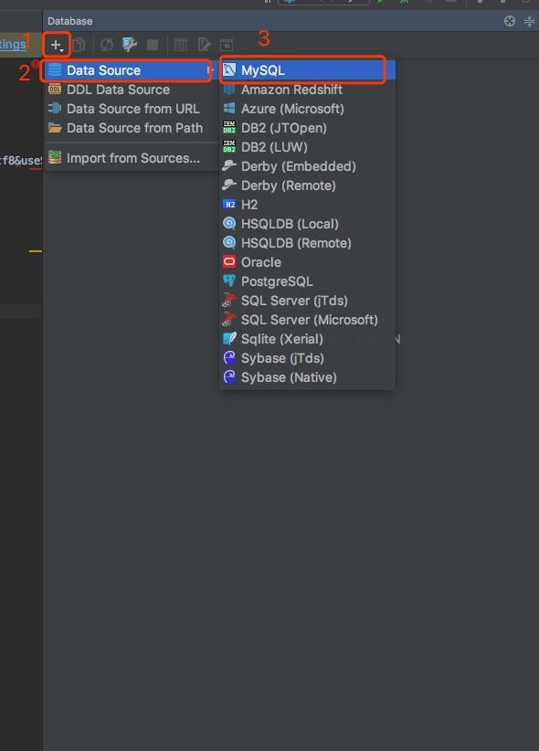 IntelliJ IDEA下自动生成Hibernate映射文件以及实体类