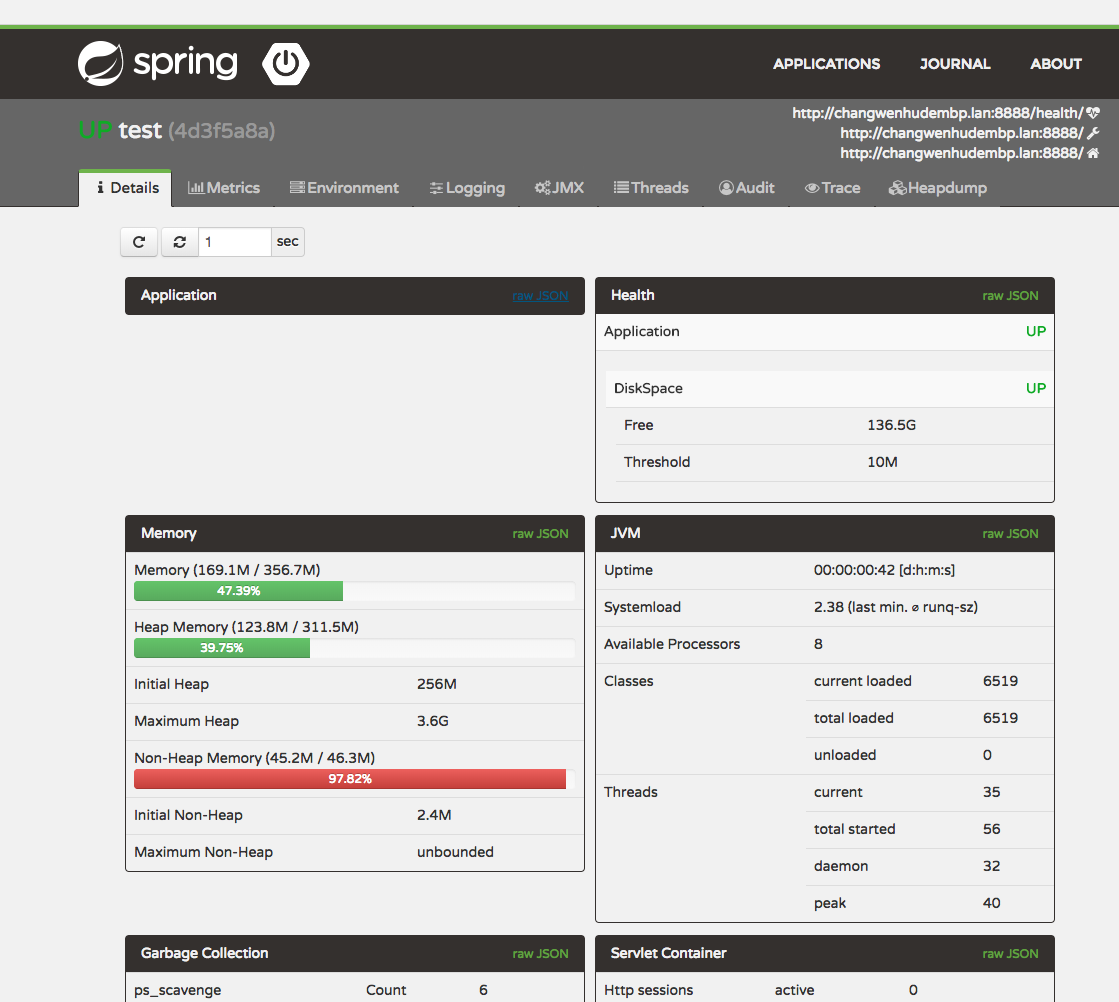 SpringBoot Admin用法实例讲解