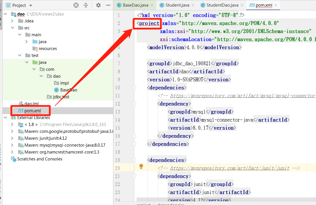 Java MAVEN 工程pom配置報(bào)錯(cuò)解決方案