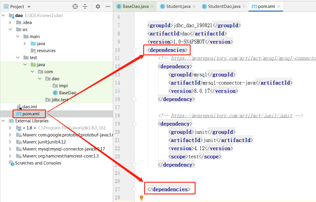 Java MAVEN 工程pom配置报错解决方案