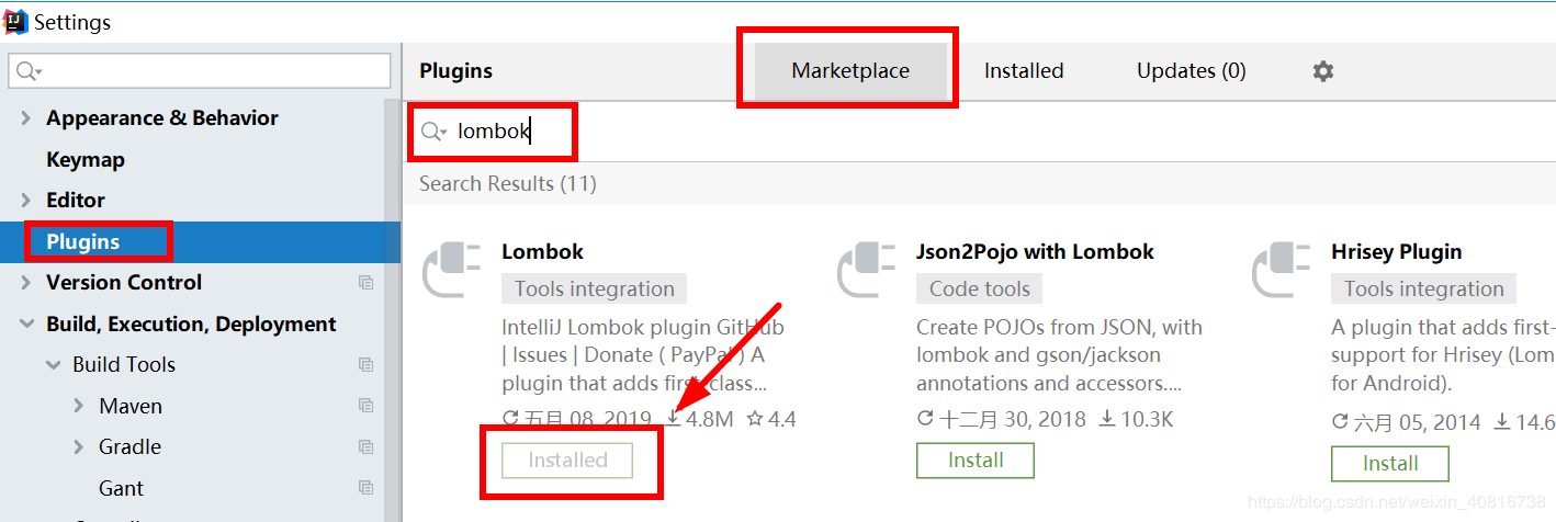 lombok intellij