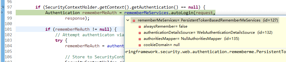 Spring中Security Remember me怎么用
