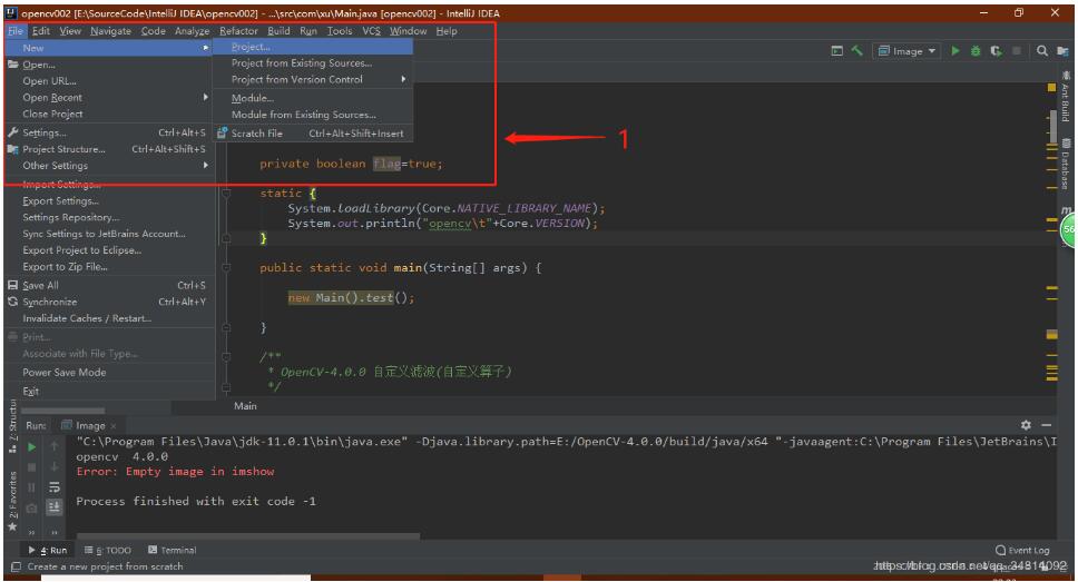 Intellij Idea如何部署OpenCV 4.0.0环境