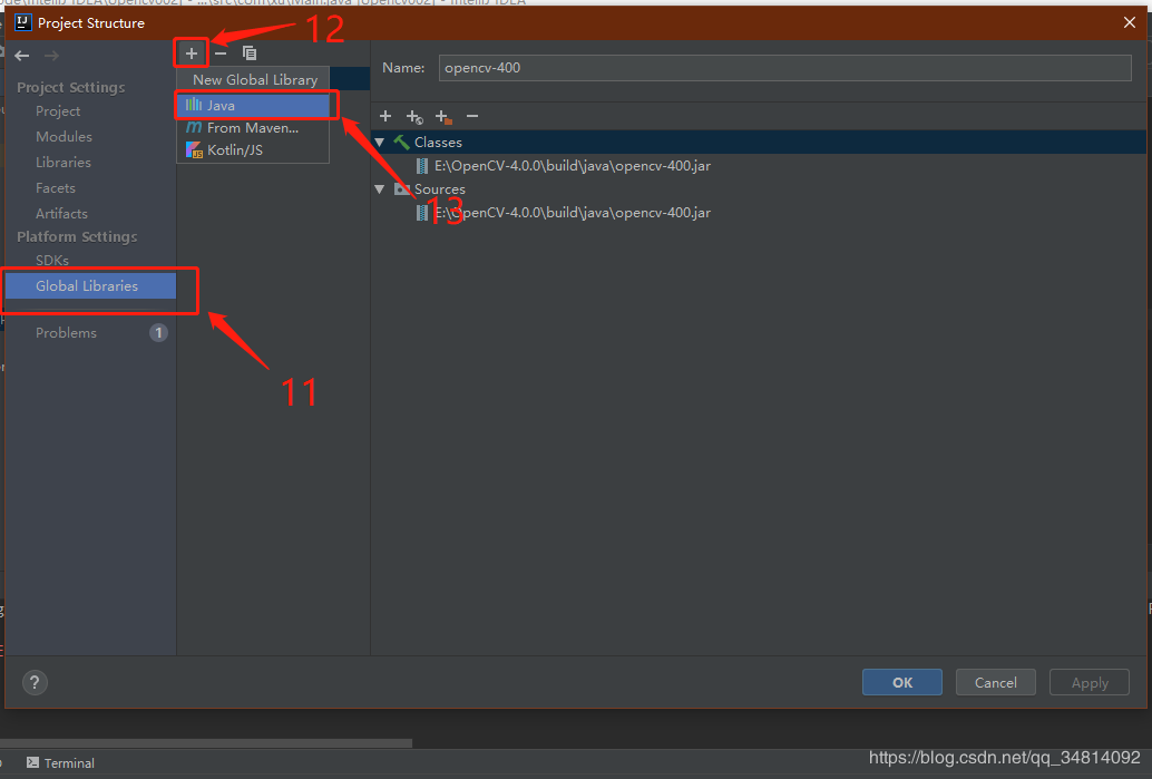 Intellij Idea如何部署OpenCV 4.0.0环境