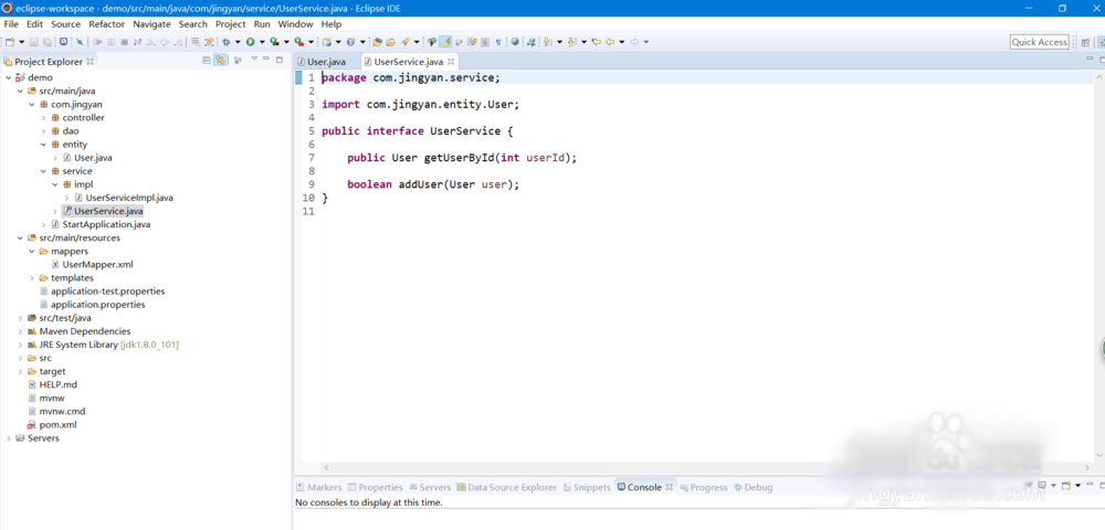 如何构建SpringBoot+MyBatis+Freemarker项目