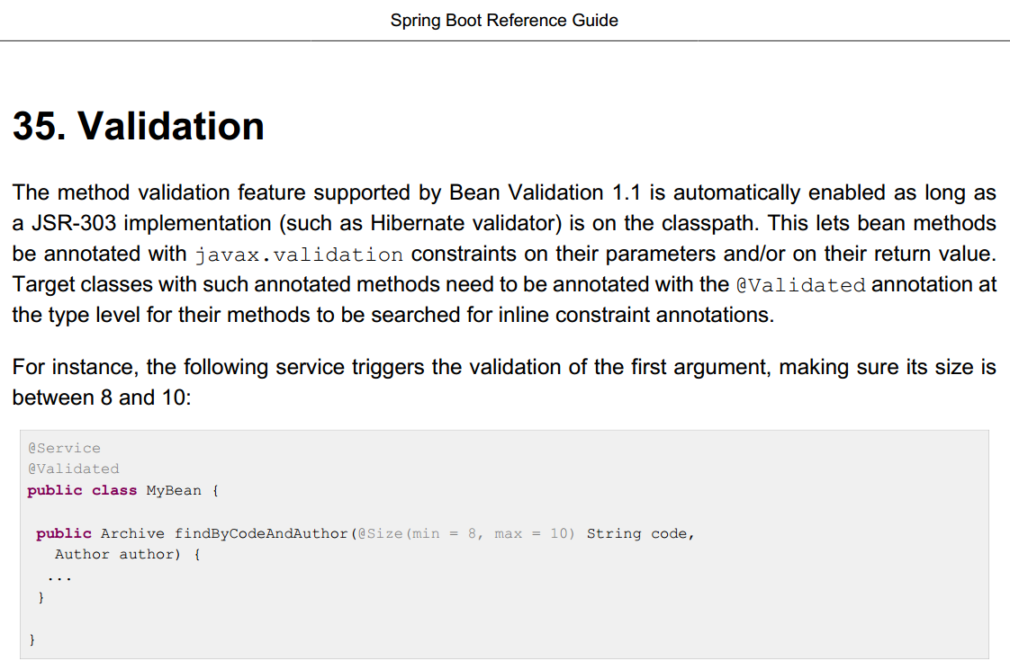 Spring Boot 参数校验的具体实现方式